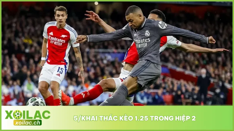 Gợi Ý 5+ Mẹo Bắt Kèo Chấp 1.25 Chuẩn Xác Cùng Xoilac 4 Kèo 1.25 trong hiệp 2 hiệu quả khi người chơi quan sát được thế trận và đánh giá đúng ý đồ chiến thuật của hai đội