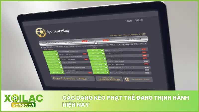 Kèo Phạt Thẻ – Đọc Tình Huống Chuẩn, Chốt Lời Dễ Dàng 4 Kèo phạt thẻ còn có nhiều biến thể khác nhau để phục vụ mọi gu cá cược